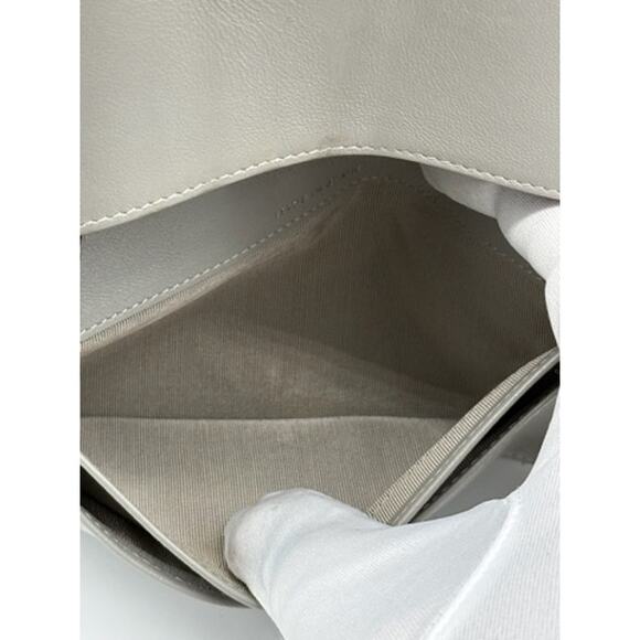 Chanel Caviar Quilted CC logo Bi-Fold Wallet Gray*EUC*Care Cards*Exterior Pocket - Picture 12 of 16